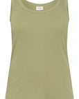 Carina Tank Top Oil Green