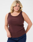 Carina Tank Top Fudge