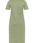 Caline Dress Oil Green