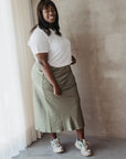 Chilla Skirt Oil Green