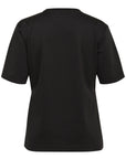 Jenna Slit Tshirt Black