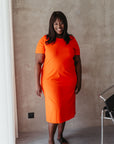 Caline Dress Orange