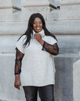 Pen Lace T-Shirt