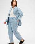Ninna Cropped Barrel Jeans