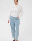 Ninna Cropped Barrel Jeans