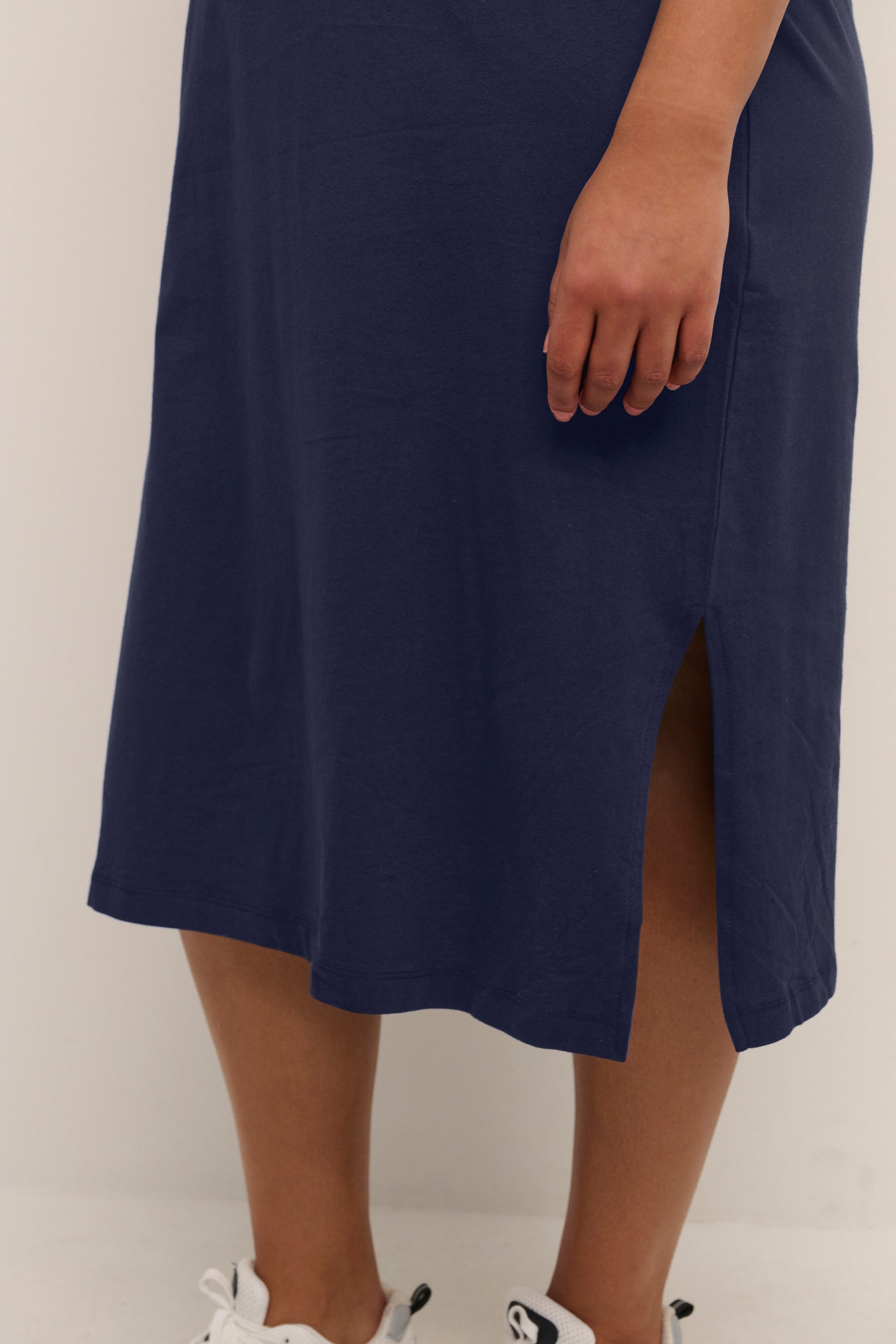 Caline Dress Marine Blauw