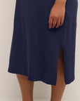 Caline Dress Marine Blauw
