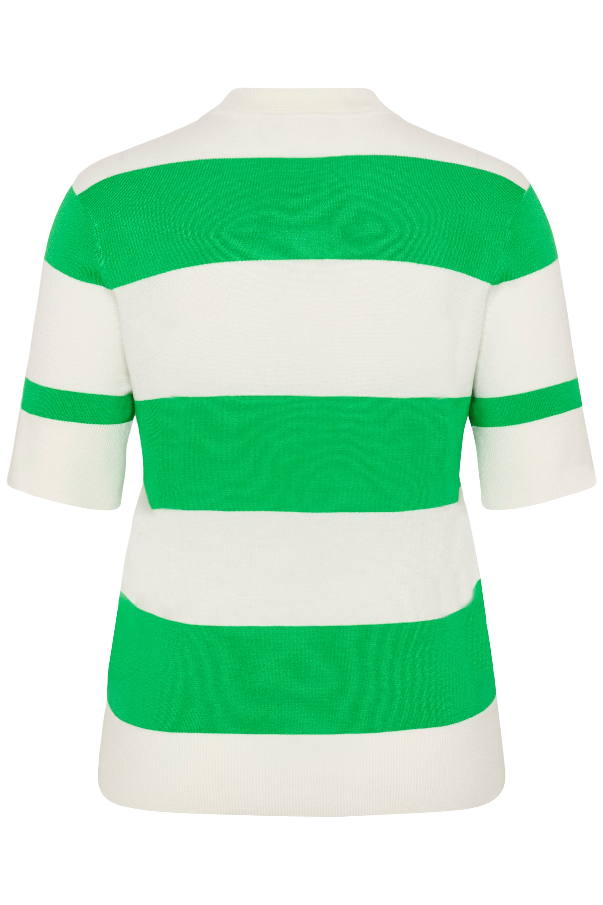 Lizzy Polo Knit Green stripes