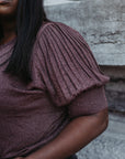 Regitta Pleat Pullover
