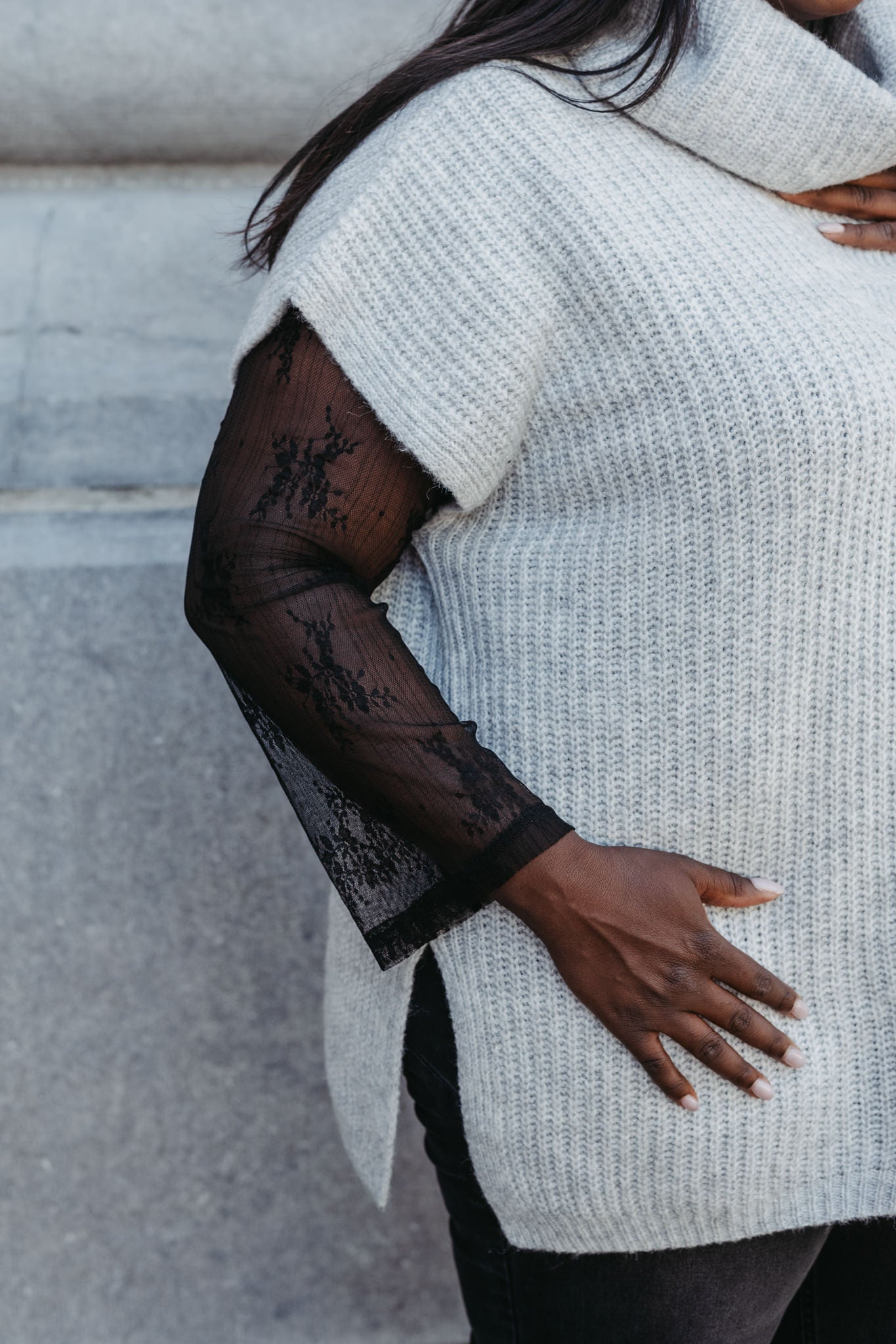 Pen Lace T-Shirt